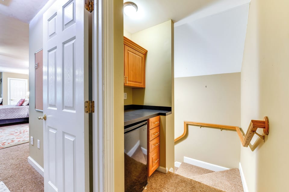 Mini-Fridge Station Upstairs