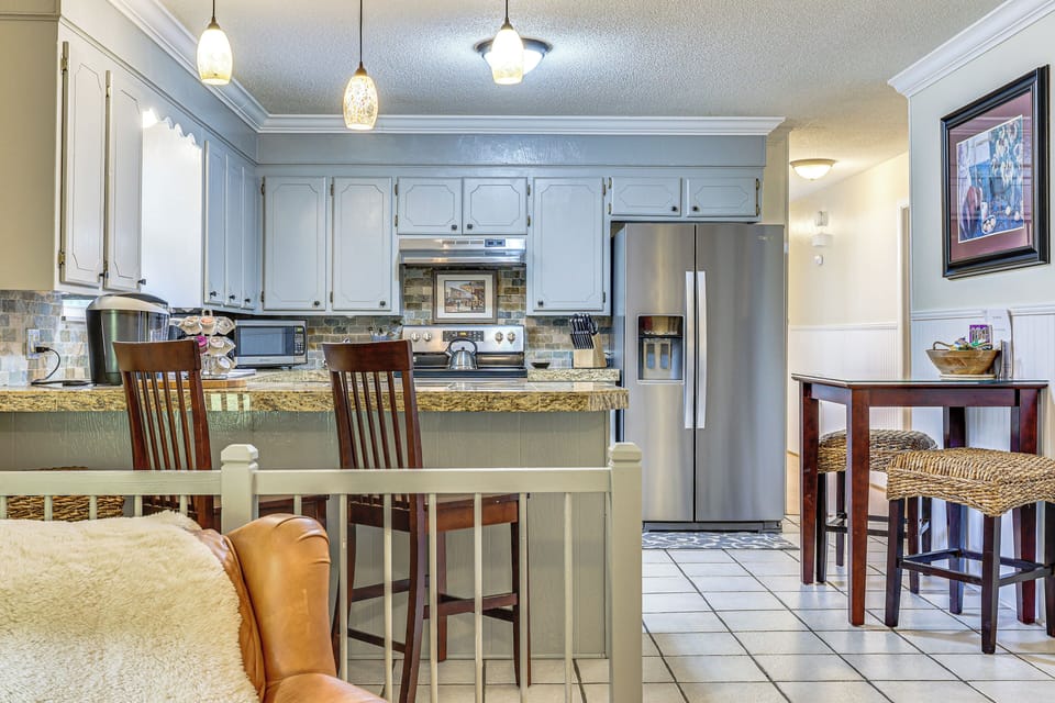 Kitchen | Main Level | Keurig Coffee Maker | Spices