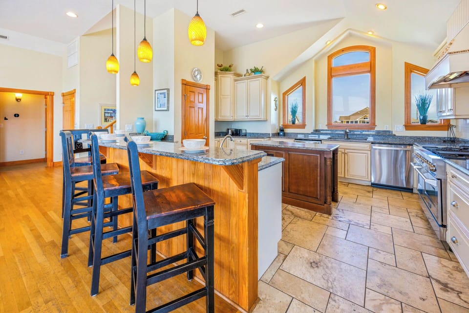 Surf or Sound Realty - 1029 - Sunset Serenade - Kitchen -2