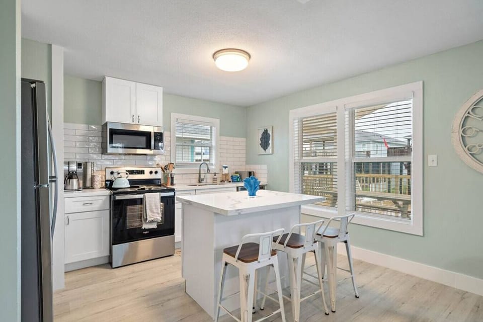 Another angle of the kitchen