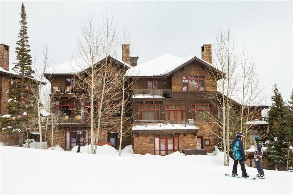 Slope View of Ski-In/Ski-Out Exterior