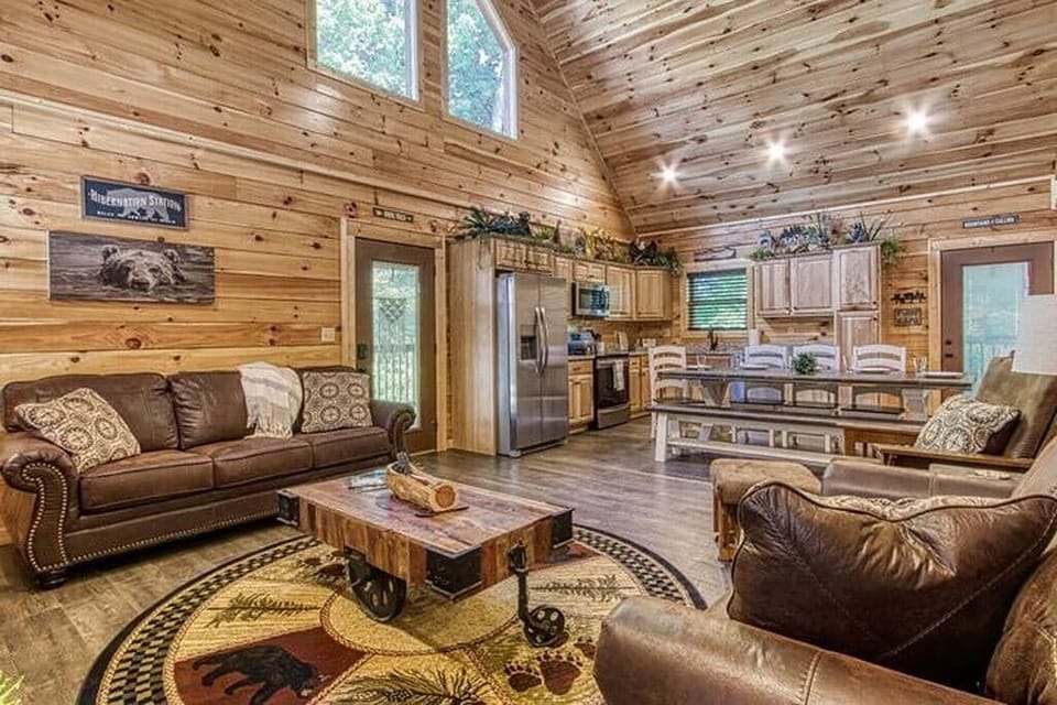 Soaring Eagle's cozy living area