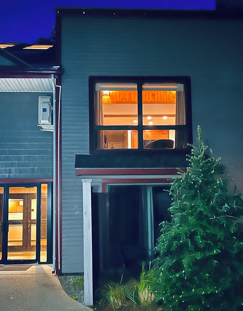Outside view of condo