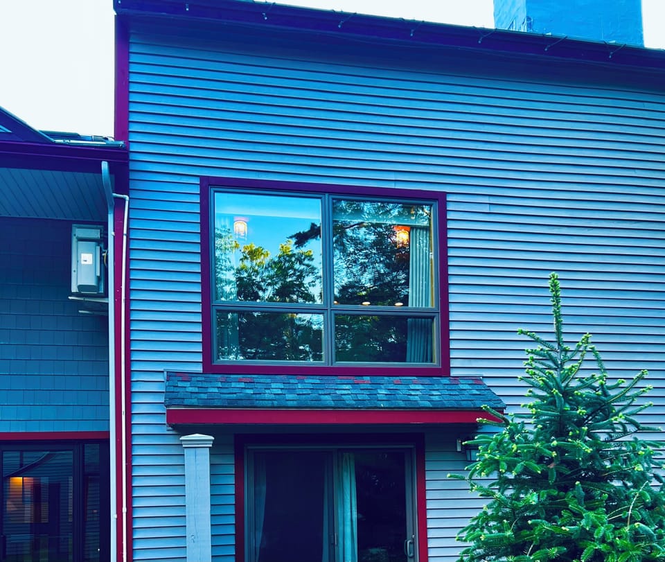 Outside view of condo