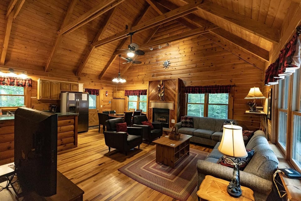 Living Room Whippoorwill Cabin