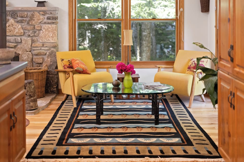 Relax with a cup of coffee in the coffee nook.