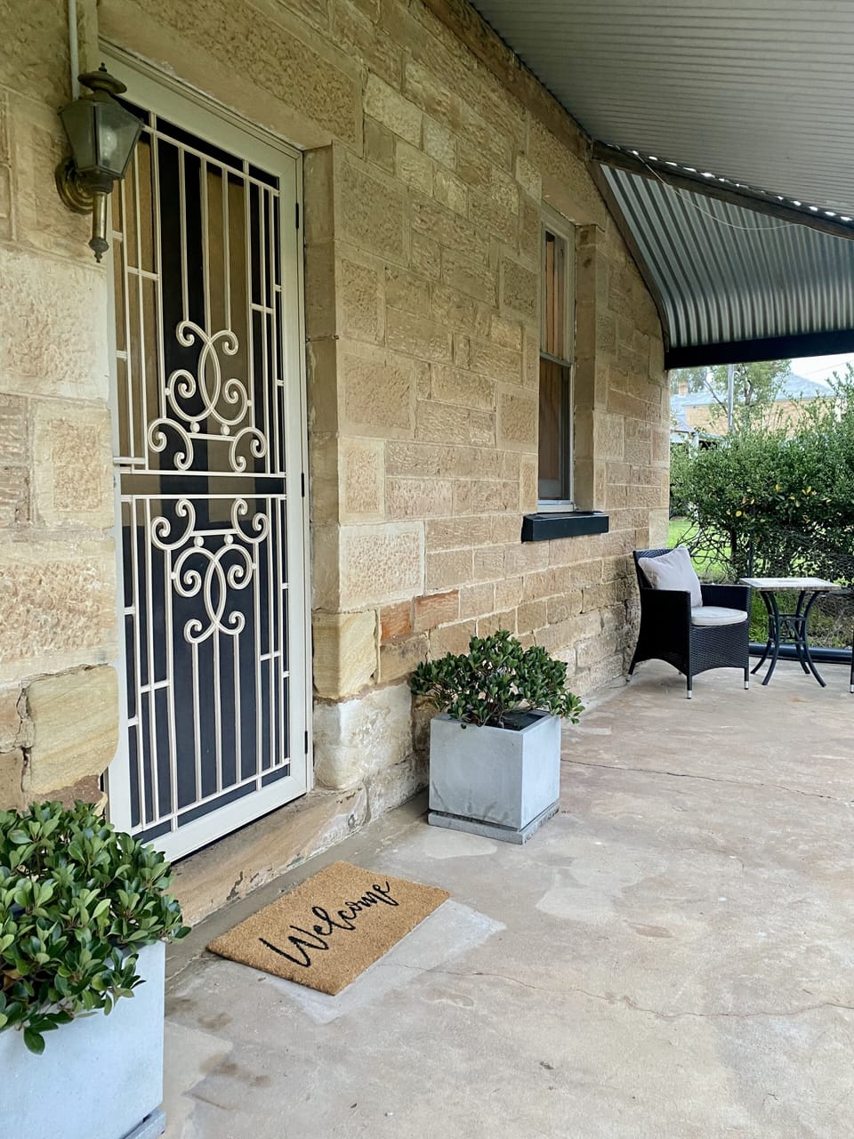 Exterior detail