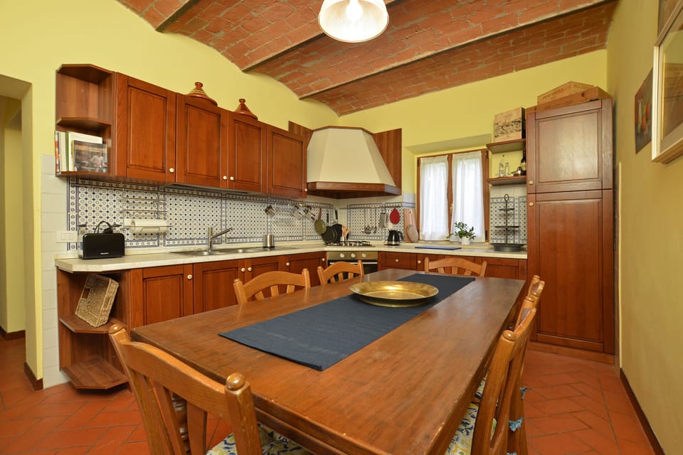 Kitchen and dining area