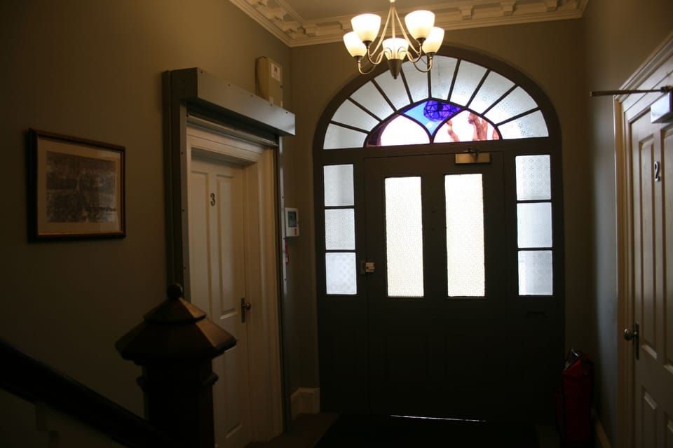 Main door of Buckland House