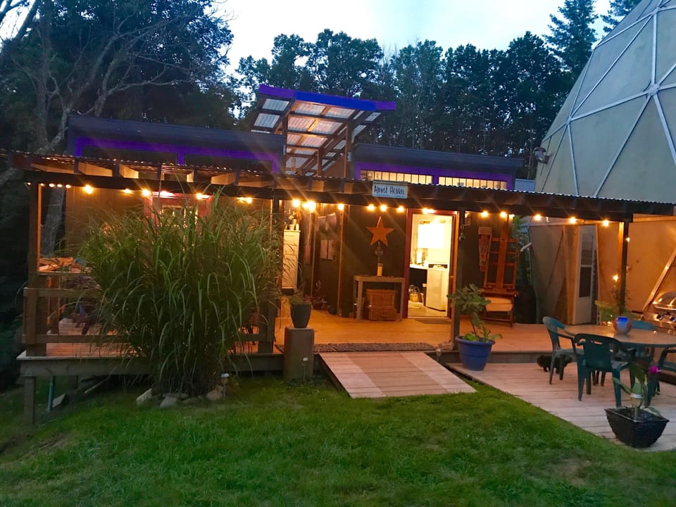 The back porch is called "Almost Heaven". 