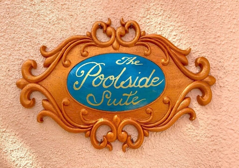 Signage at  Suite