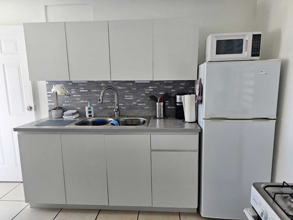 Fully stocked kitchen