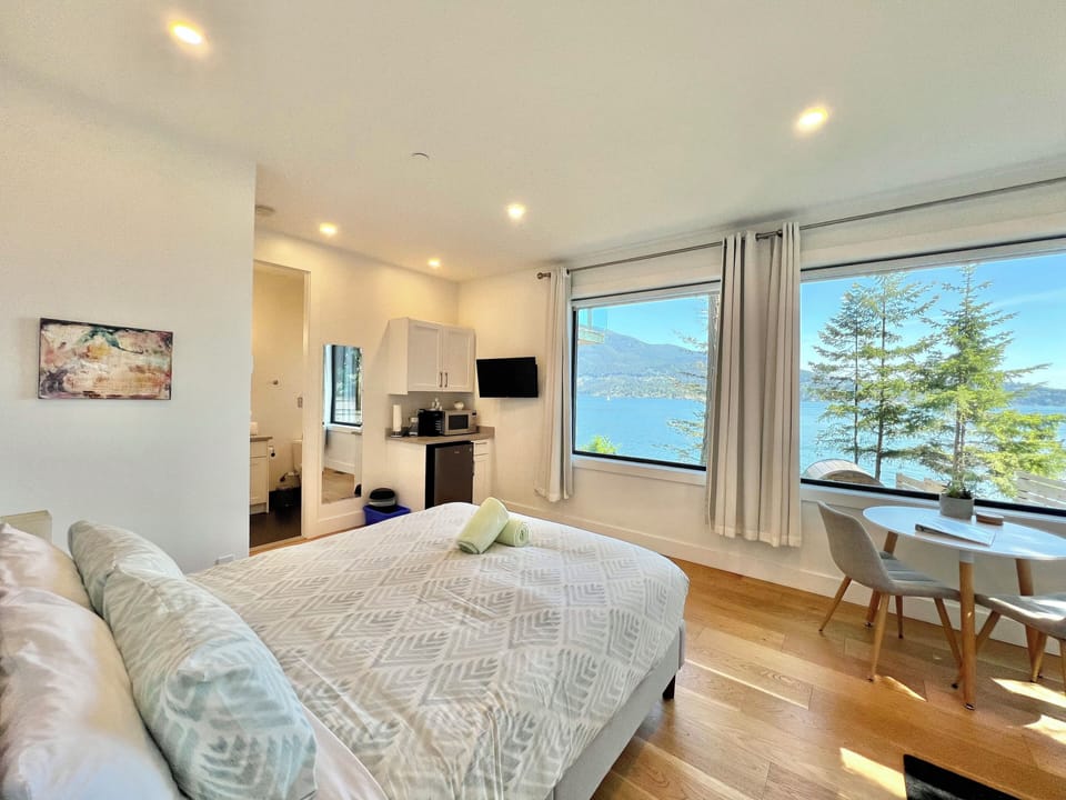 Dining area with a view