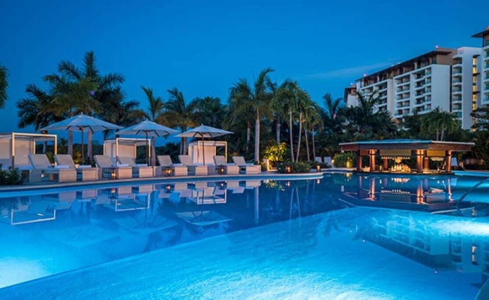 Swimming pool on property.