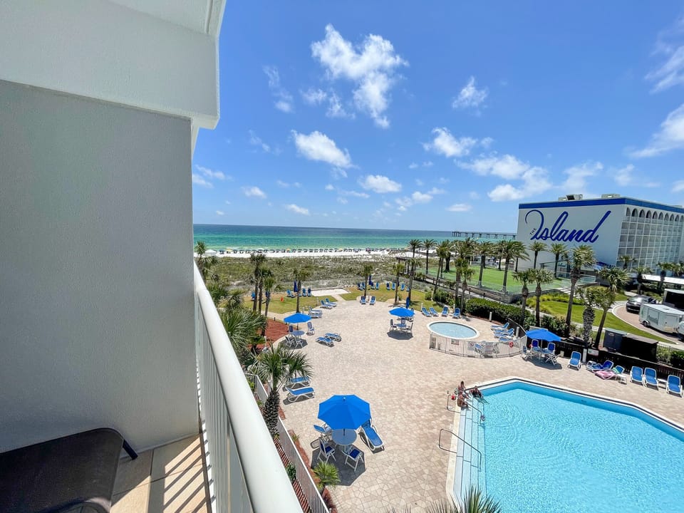 balcony view of the gulf
