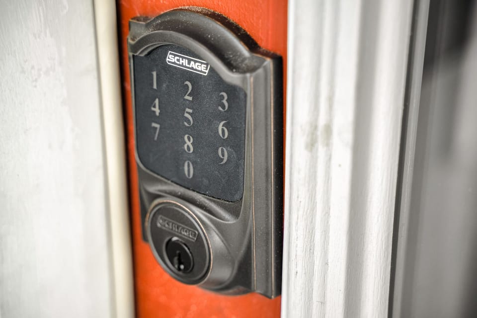 Keyless entry is a breeze