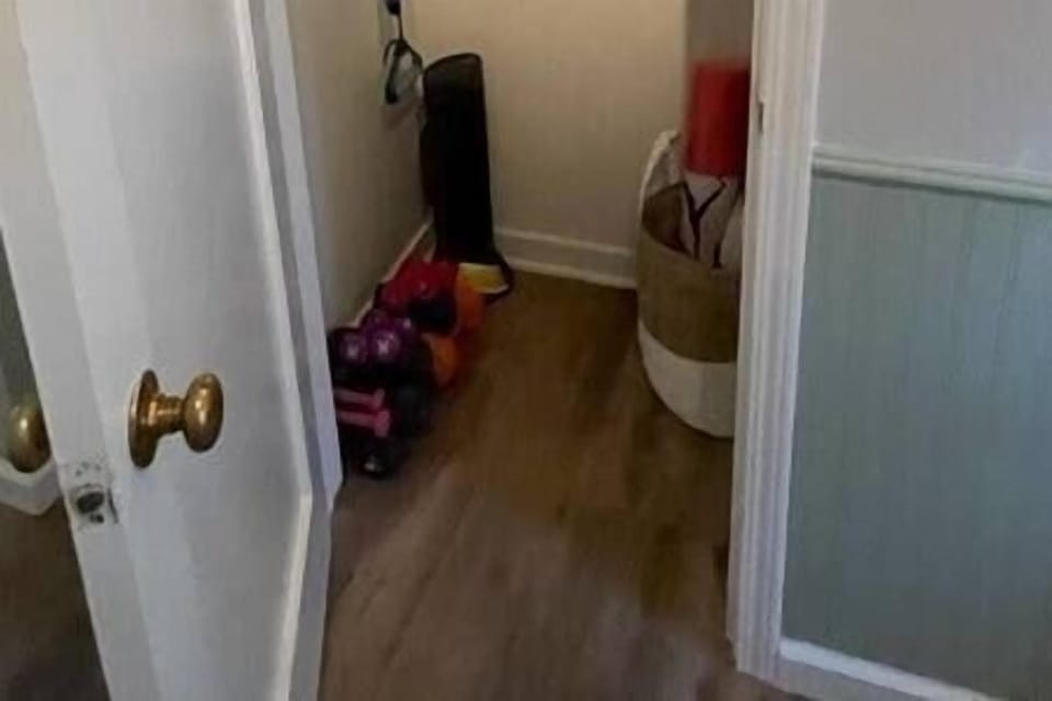 Weights and Yoga Mats