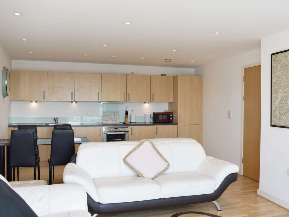 Convenient open-plan design | Gunwharf Quays Apartments - The Two Bedroom Balcony View &rsquo;B&rsquo; - Gunwharf Quays Apartments , Gunwharf Quays, near Portsmouth