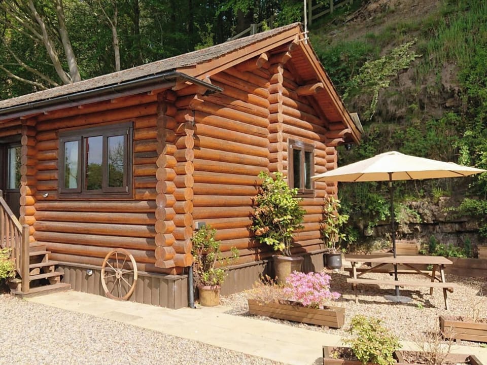 Exterior | Howburn Log Cabin, Melkridge