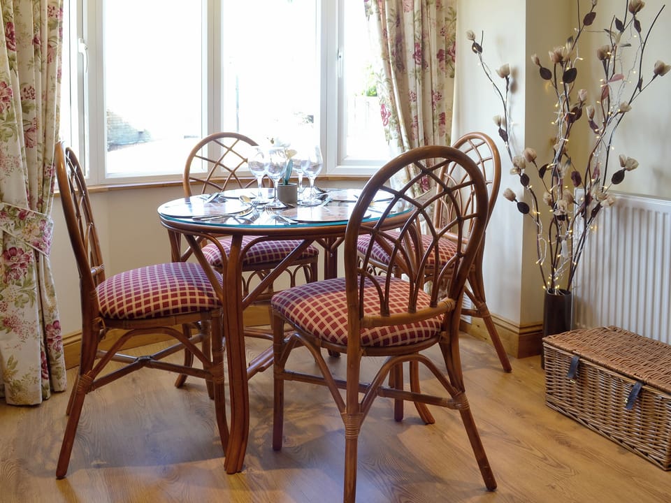 Quaint dining area | Reed Lodge - Wood Fen Lodges, Little Downham, near Ely