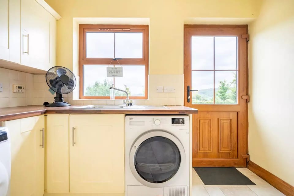 Utility Room to back door