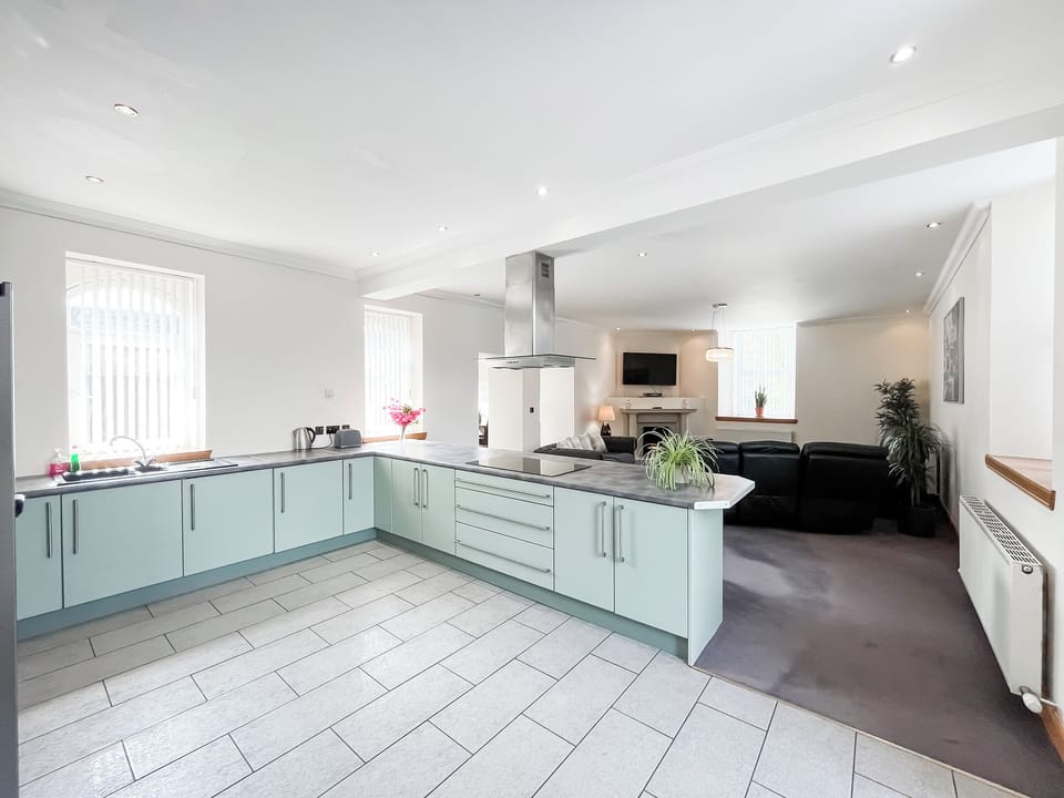 Open plan living space | The Old Stables - Home Farm, Dunragit, near Stranraer