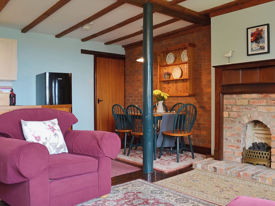 Open plan living/dining room/kitchen | Rose Cottage - Barmoor Farm Cottages, Scalby, near Scarborough