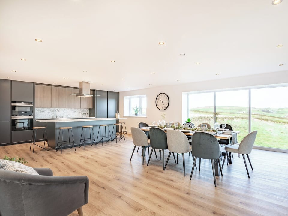 Kitchen/diner | Hazelgrove Lodge Barn, Laneshawbridge