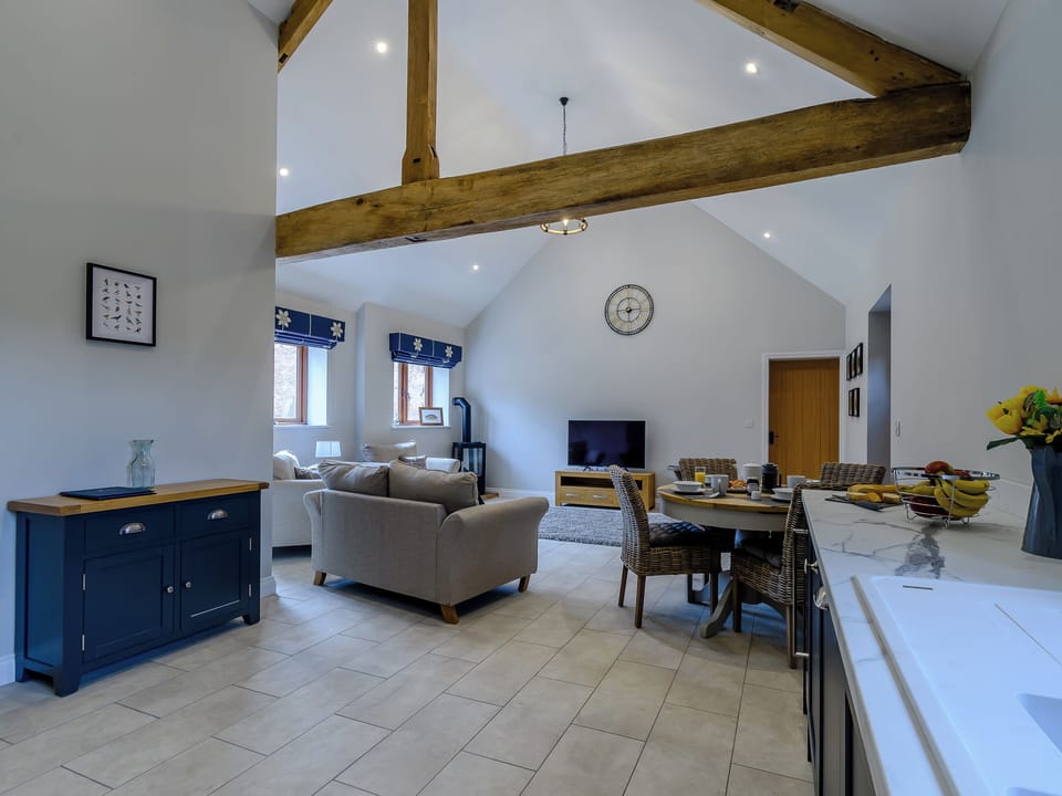 Open plan living space | Honies Farm Barns- The Wheat Store - Honies Farm Barns, East Stoke, near Newark