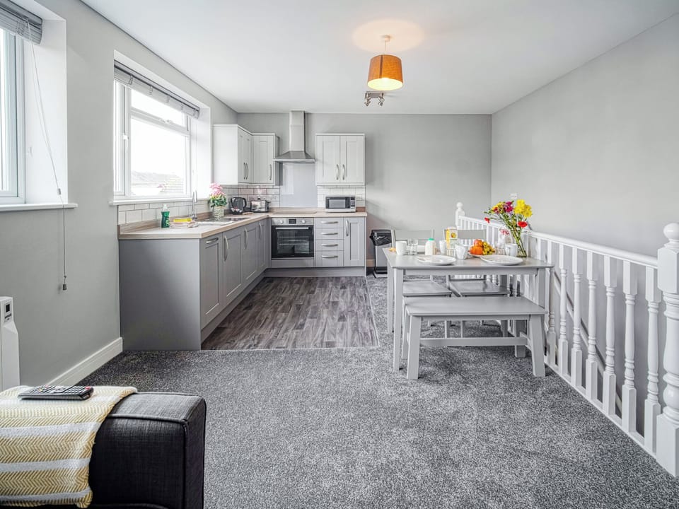 Open plan living space | The Beach Hut - Regency Apartments, Great Yarmouth