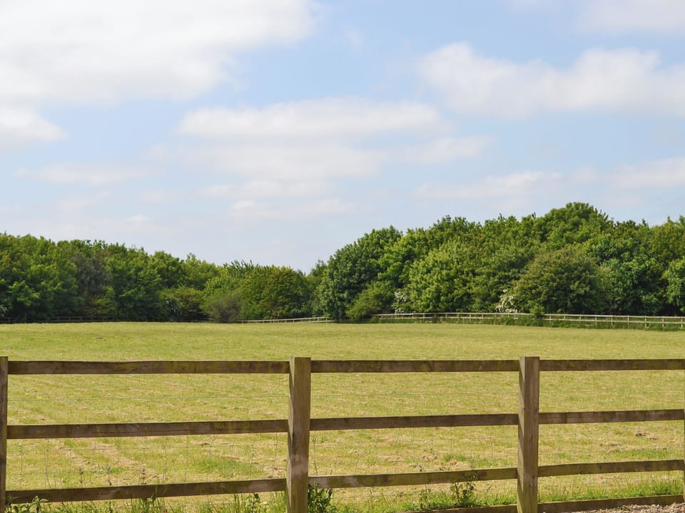 Lovely view over the surrounding countryside | Meadow View - Struncheon Hill Farm, Brandesburton, near Bridlington