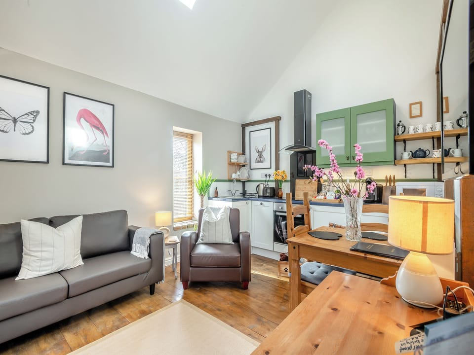 Open plan living space | The Dairy - Meadow Farm, Hickling