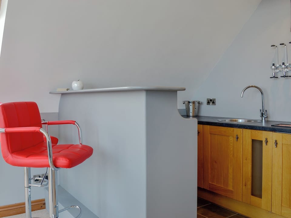 Bar area in the living room | 7 Military Drive - Military Drive, Portpatrick, near Stranraer