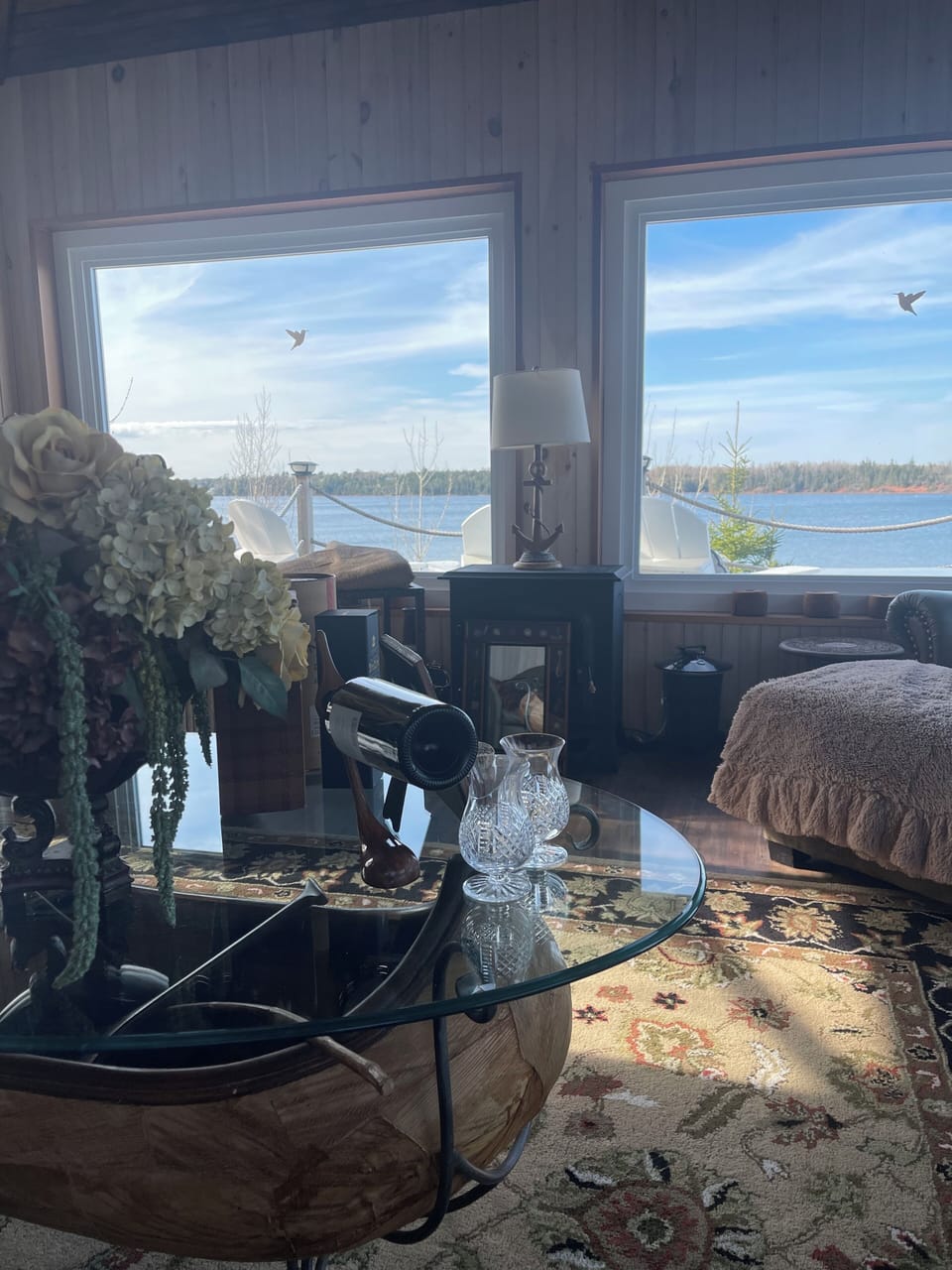 Water view from Boat House