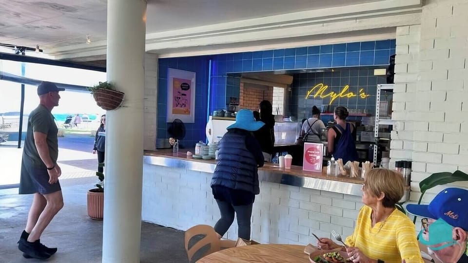 Mylo's for meals at the beach