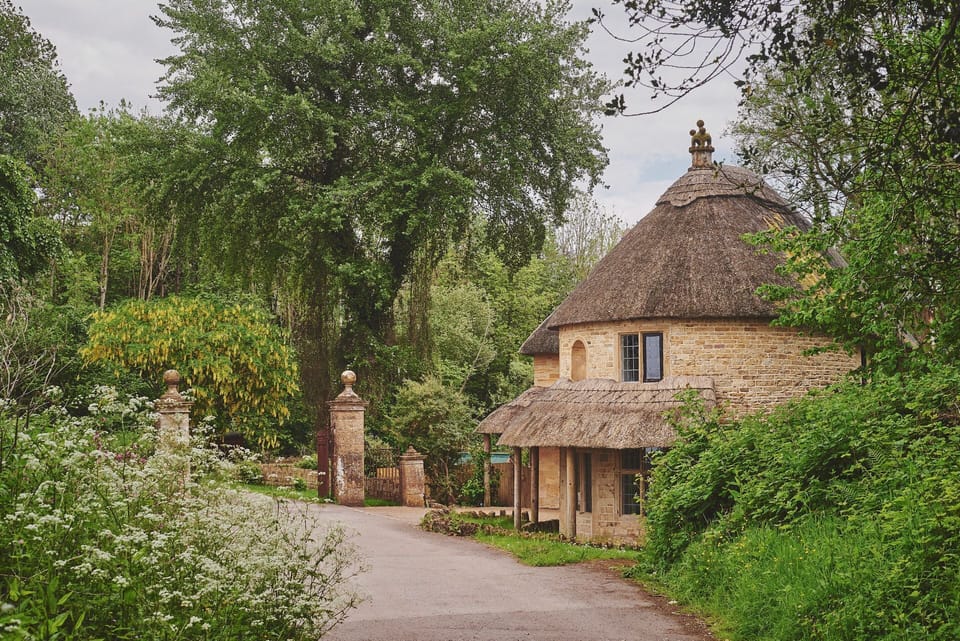 The exterior of The Round, Devon
