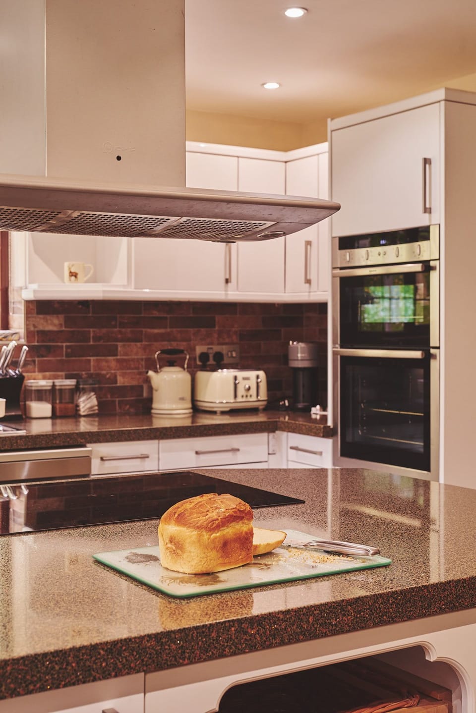 The kitchen at The Round, Devon