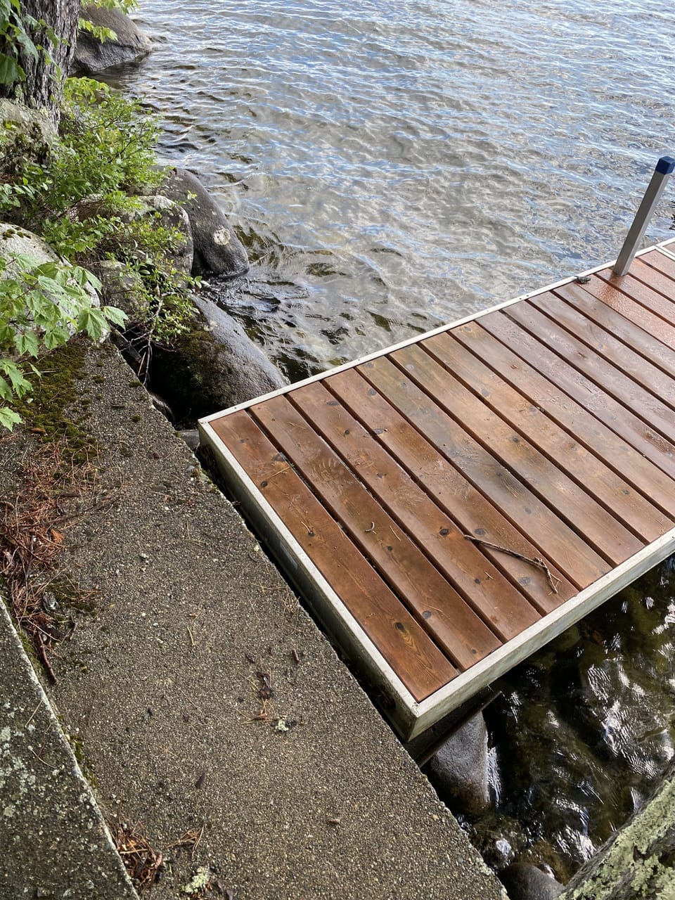 Lake entry
