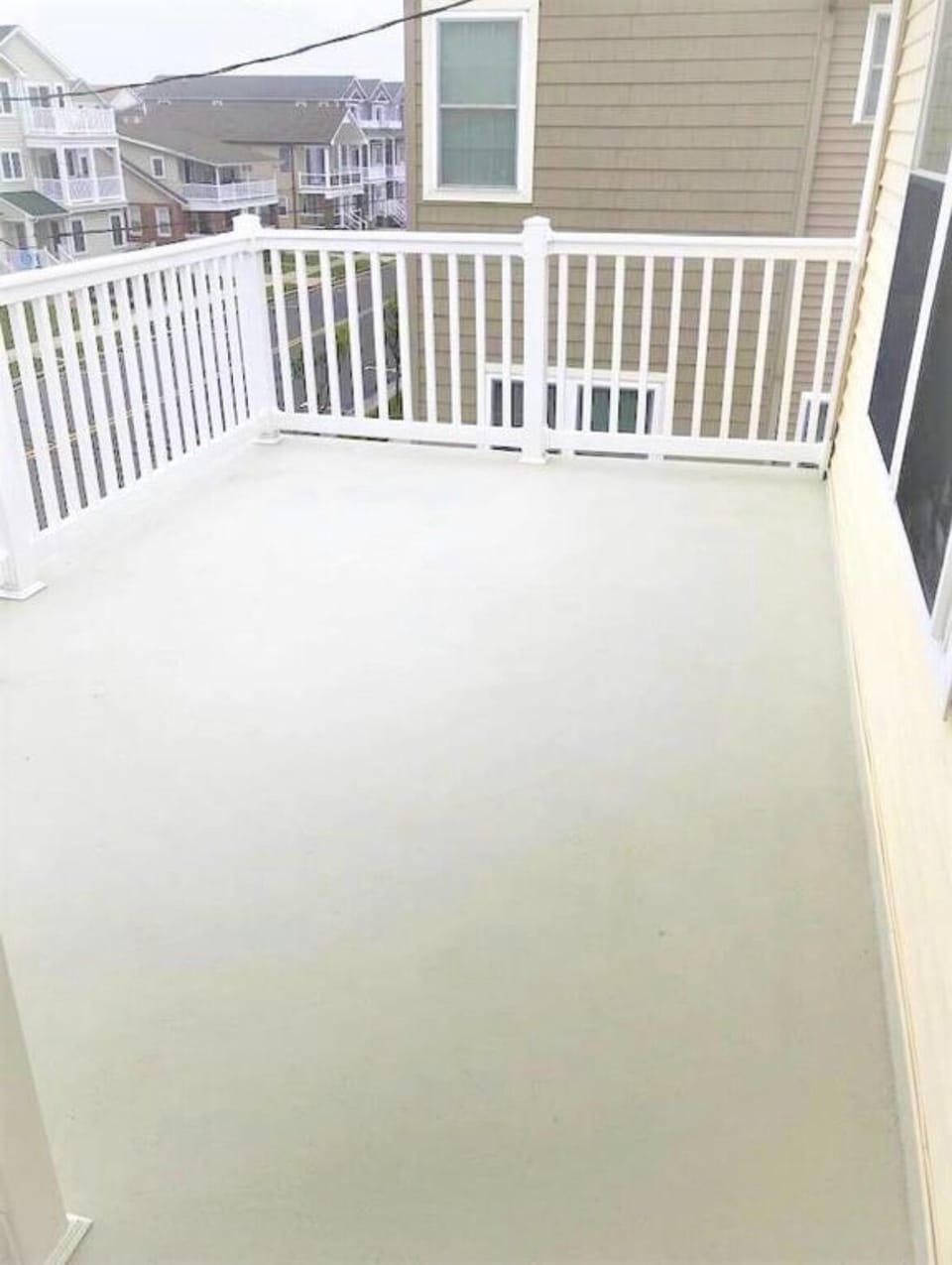 Our balcony