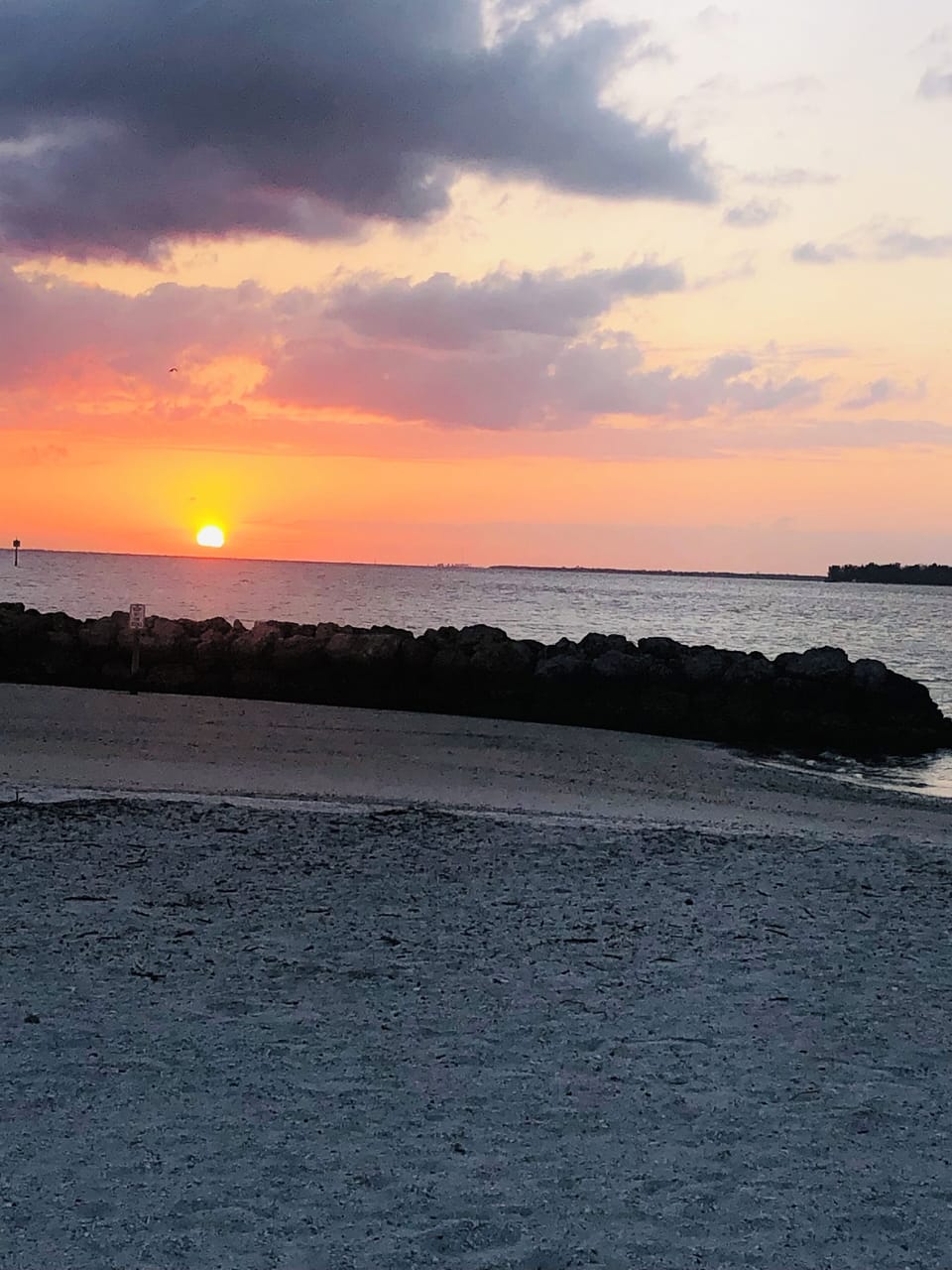 West coast has the best sunsets (Apollo Beach)