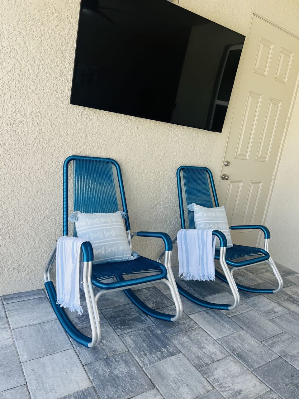 TV  terrace out side 