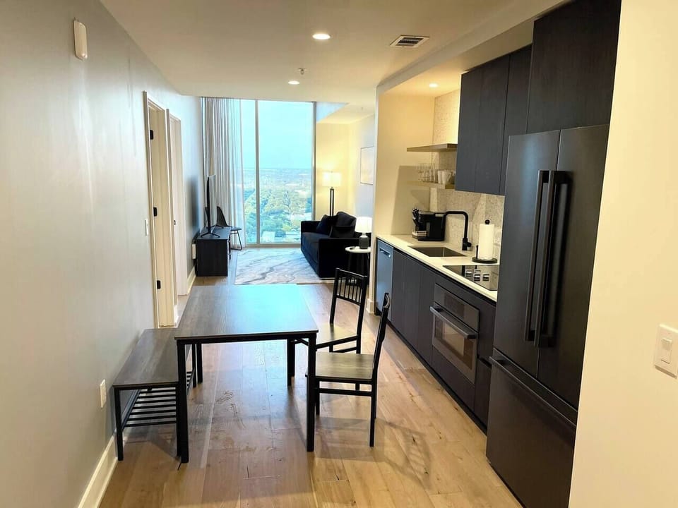 Entry Way with 32nd floor views