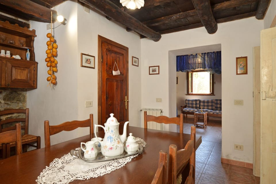 The dining area