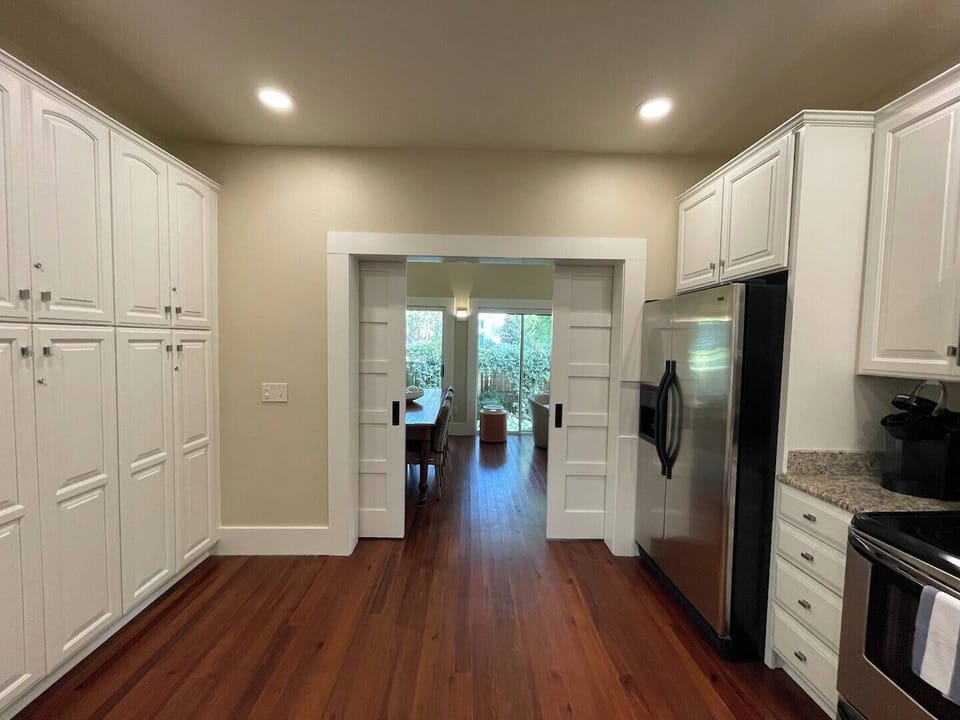 Sliding-Door entry to Private Garden Room