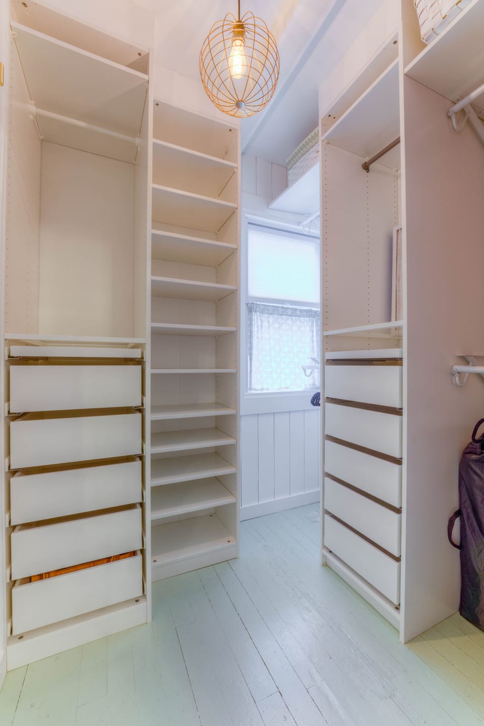 Spacious Closet for extended stays 