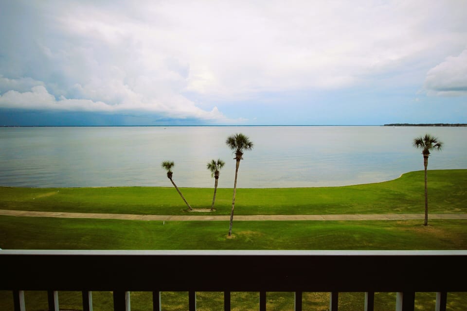 Wonderful view from the balcony