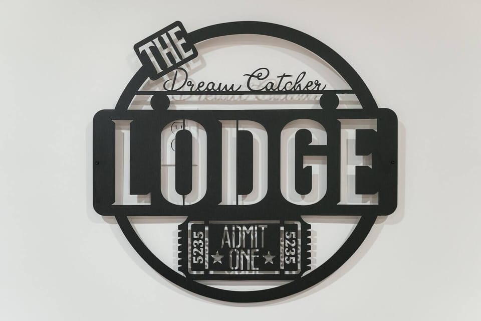 Come enjoy the DreamCatcher Lodge movie room!