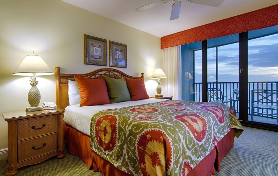 Drift to sleep in the comfortable King bed after a wonderful day outside.