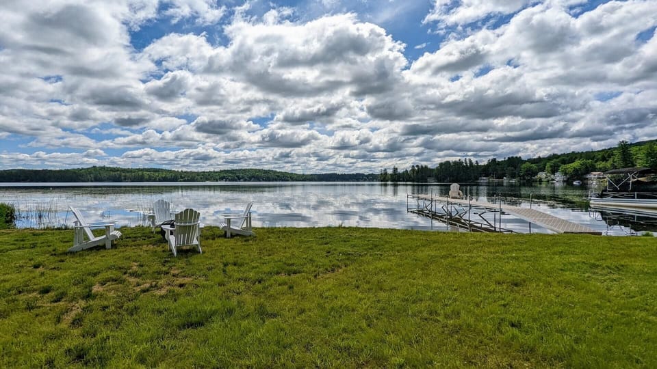 Webster Lake views from this property!