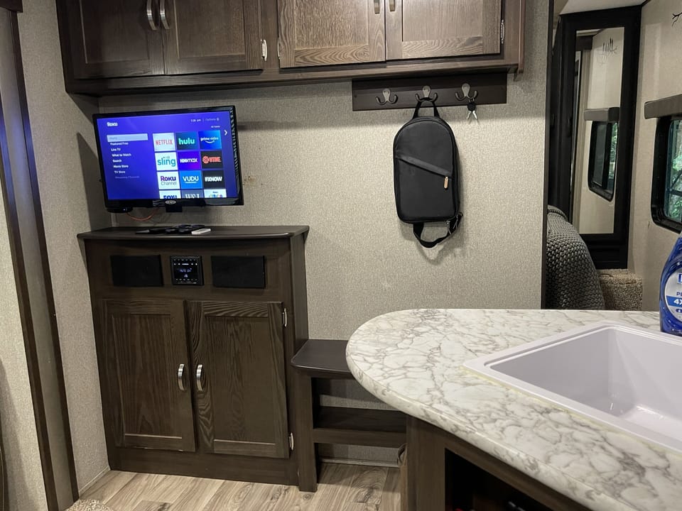 Stream all your favorite shows on our Smart TV.
